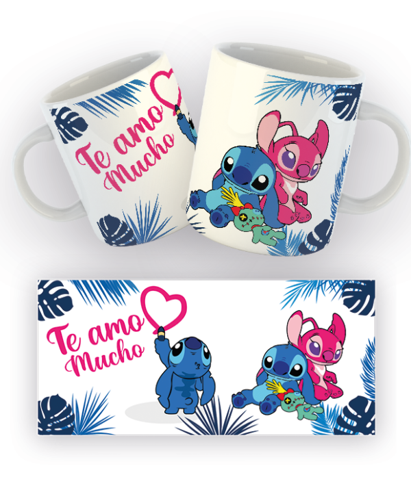 STITCH 1 STITCH- diseño digital - Te amo mucho
