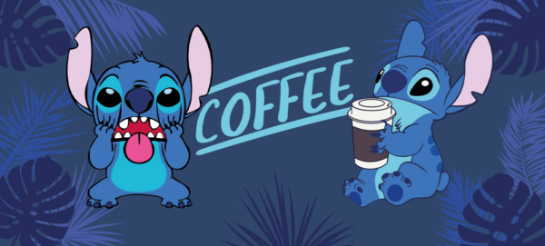 STITCH 2.4 Stitch Coffee -Diseño digital