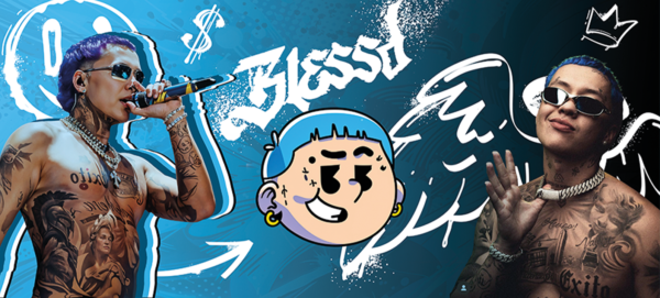 taza 4 BLEES Taza Blessd - Diseño digital